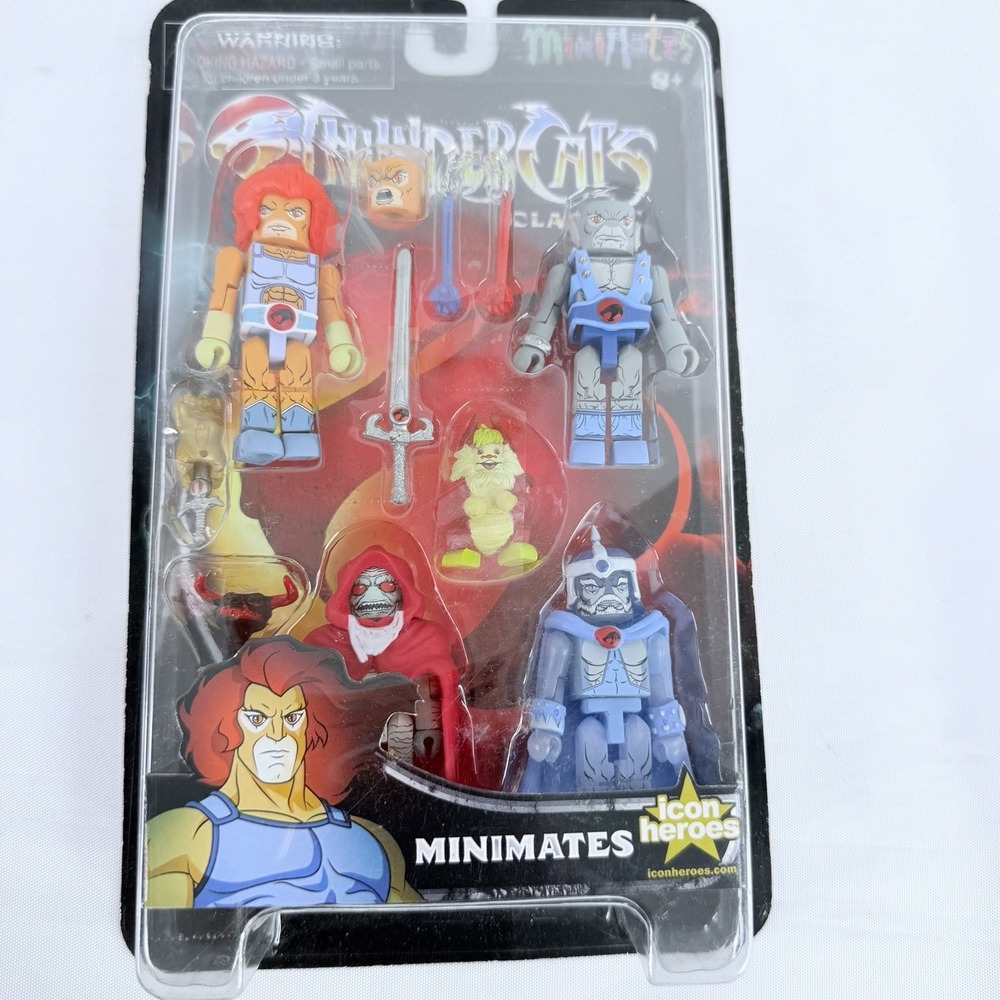 Minimates Thundercats Classic 2012 Lion-O Mumm-Ra Jaga Panthro Snarf